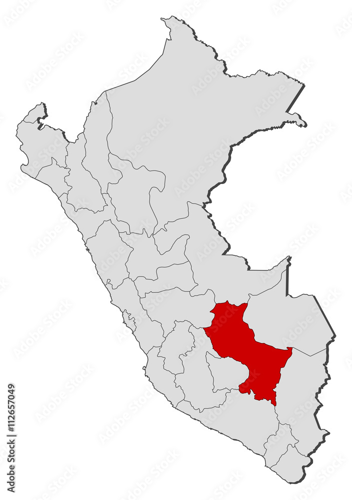 Map - Peru, Cusco
