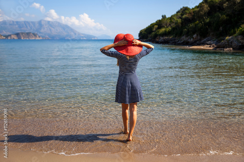 Resting woman