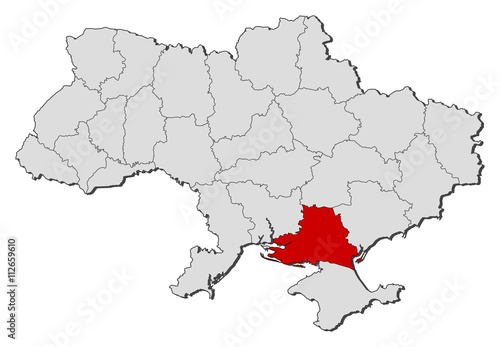 Map - Ukraine  Kherson