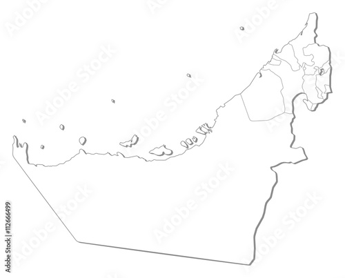 Map - United Arab Emirates