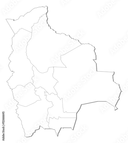 Map - Bolivia