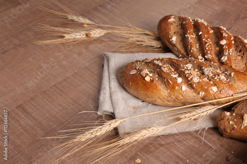 Grain bread with ears