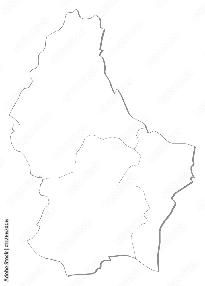 Map - Luxembourg