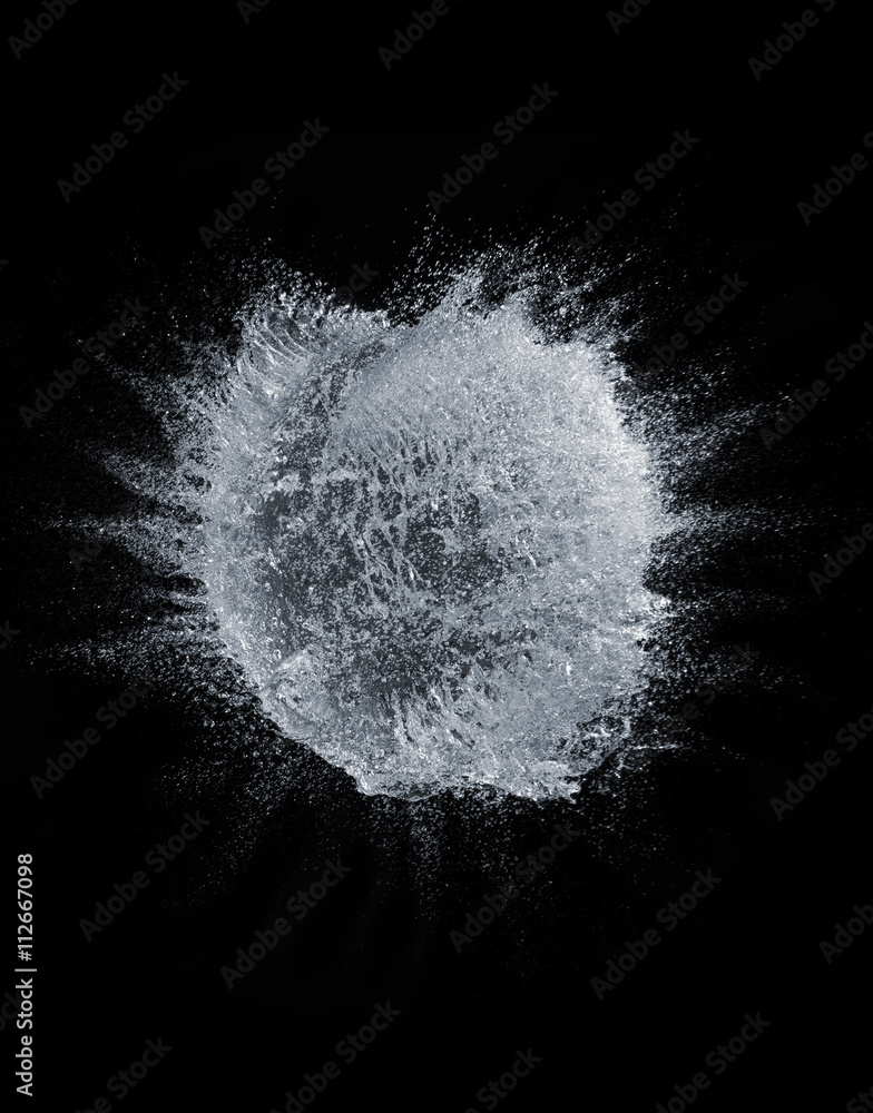 Water balloon explosion Stock Photo | Adobe Stock
