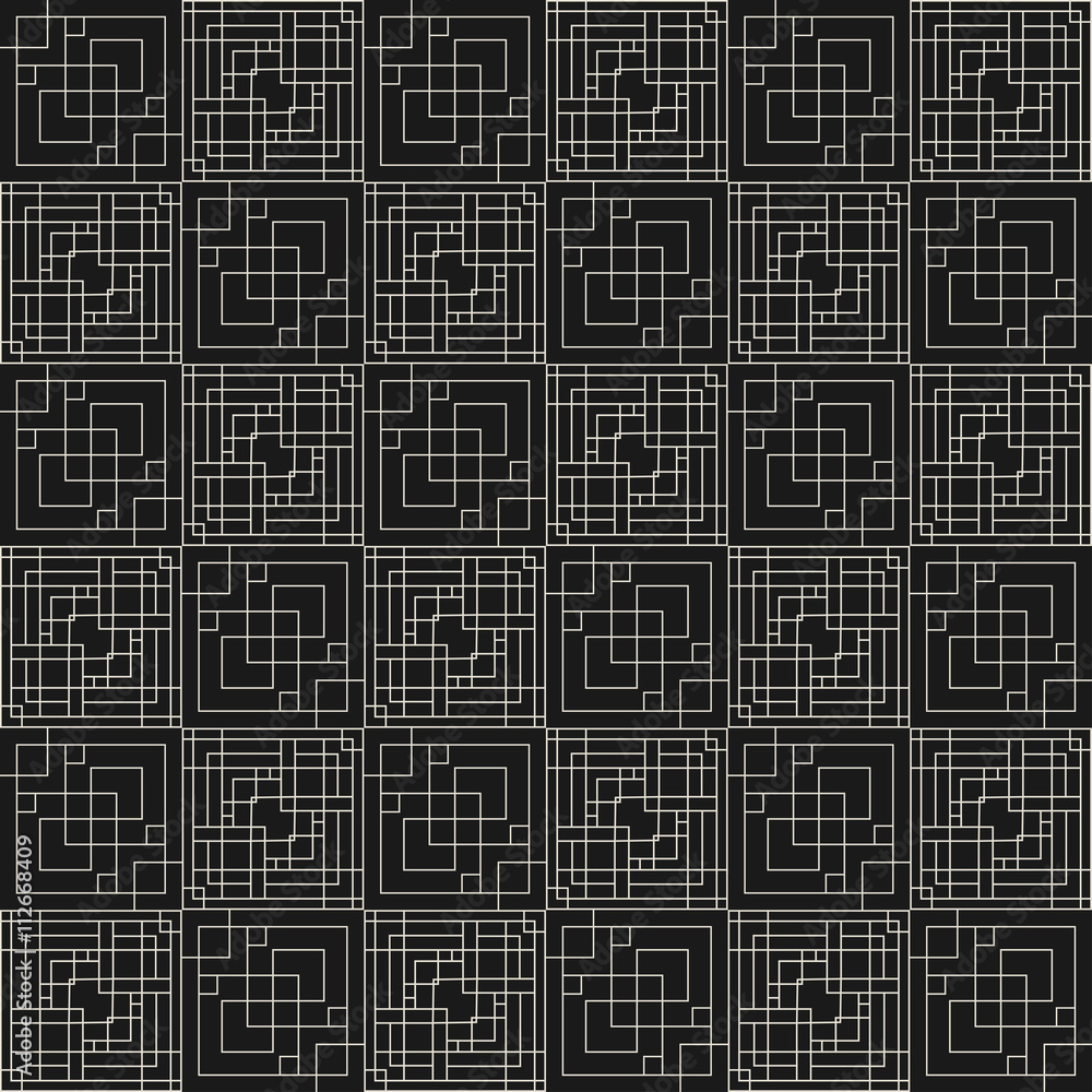 Vector geometric pattern - seamless. Vector geometric pattern - seamless.