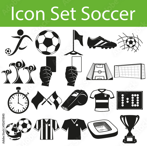 Icon Set Soccer