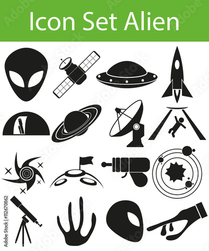 Icon Set Aliens