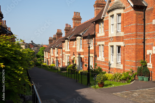 Row of Typical English Terraced Houses © esdras700