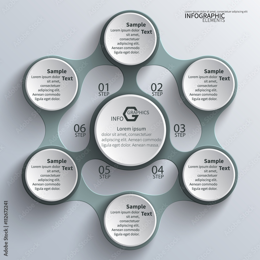 Abstract 3D Paper Infographics Abstract 3D Paper Infographics