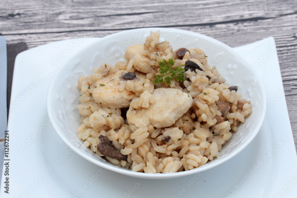 risotto au poulet 06062016 risotto au poulet 06062016