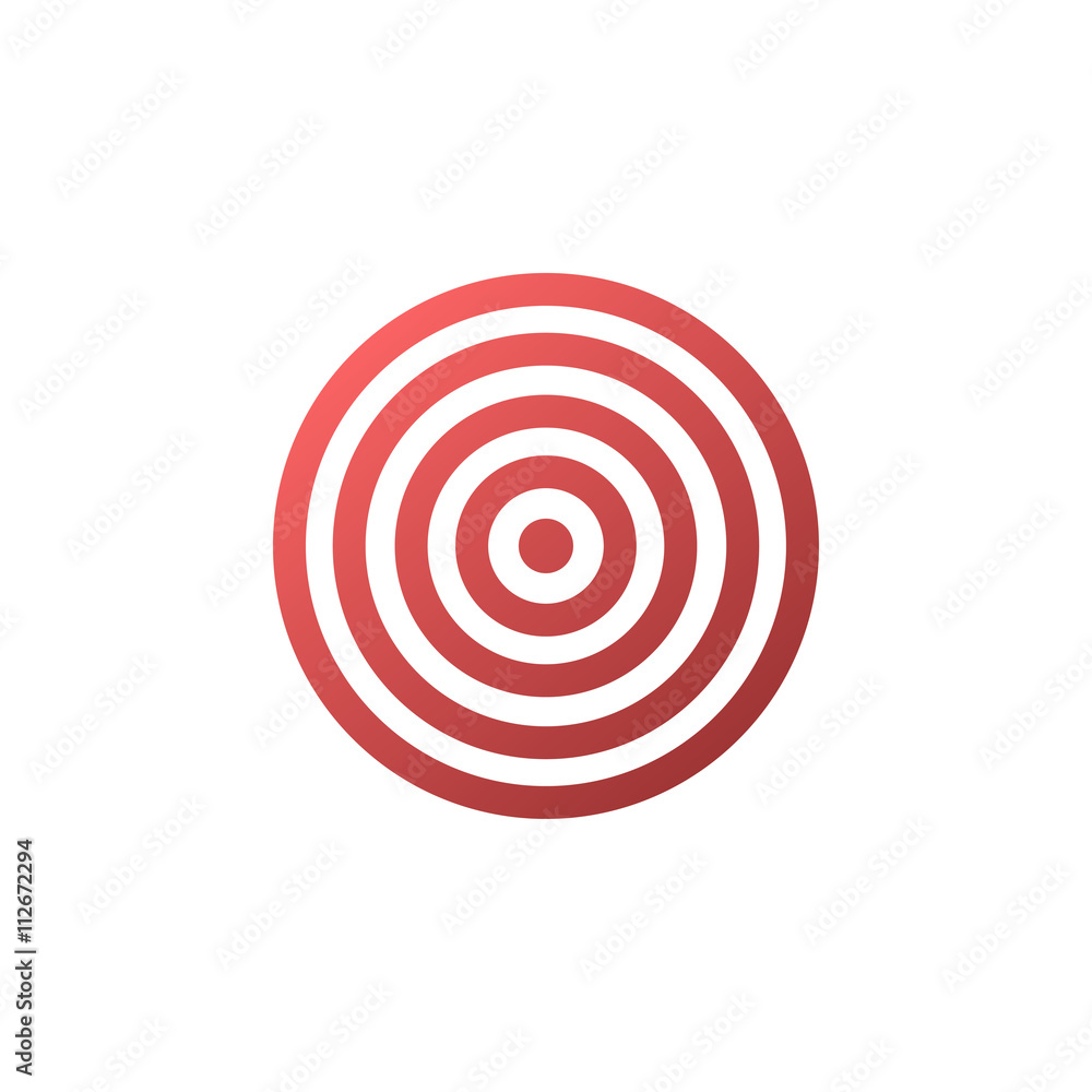 Target icon - vector background. Target icon - vector background.