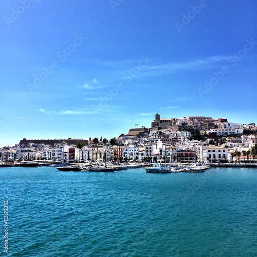 Fototapeta Naklejka Na Ścianę i Meble -   Ibiza's View in Spain