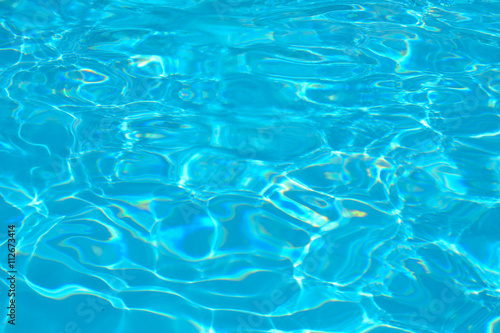 Pool Water Sparkling in the Sun