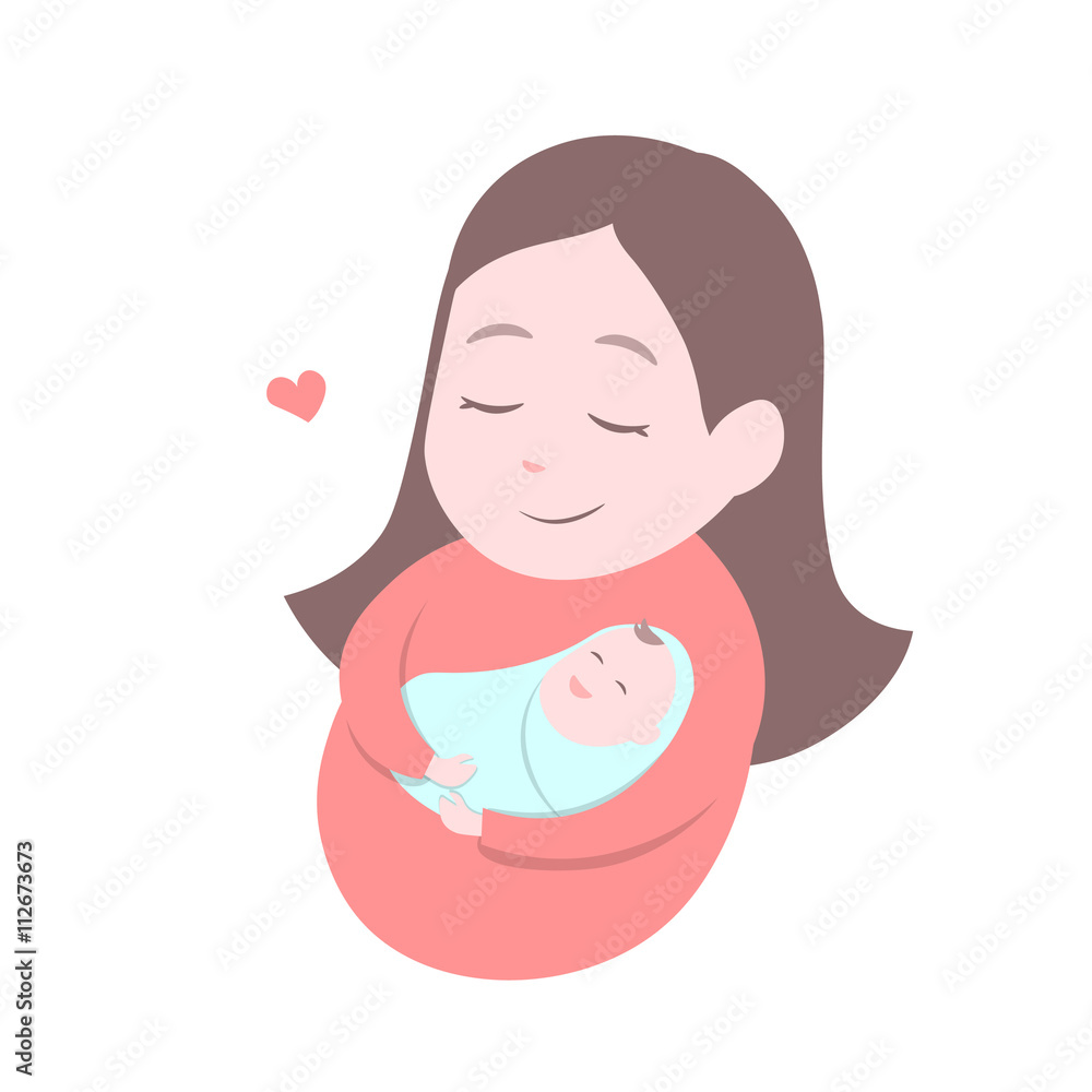 Mother holding cute baby. Happy Mothers' day. Mother holding cute baby. Happy Mothers' day.