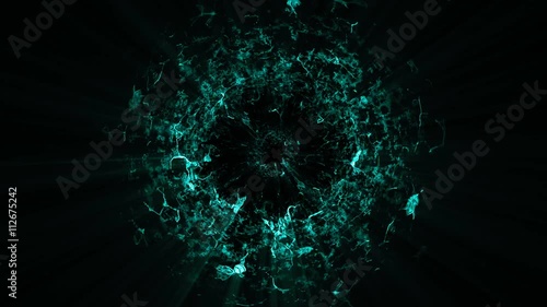 Shock wave explosion from the centre look like flame and in circle of fire heat wave with ray radiant glowing around look like supernova from the sun collection of 8 colors   on black background 