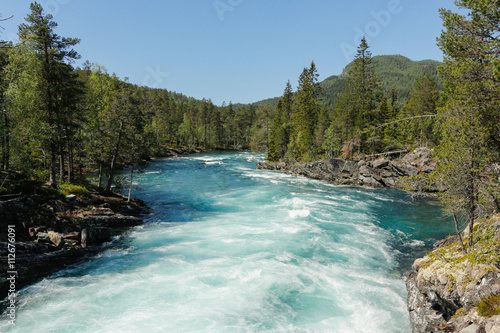 Mountains river