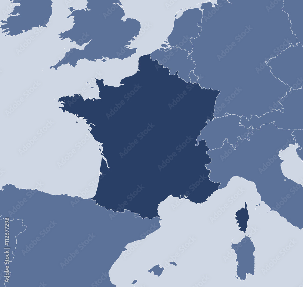 Map - France