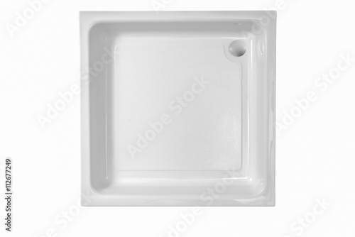 Shower tray on a white background.