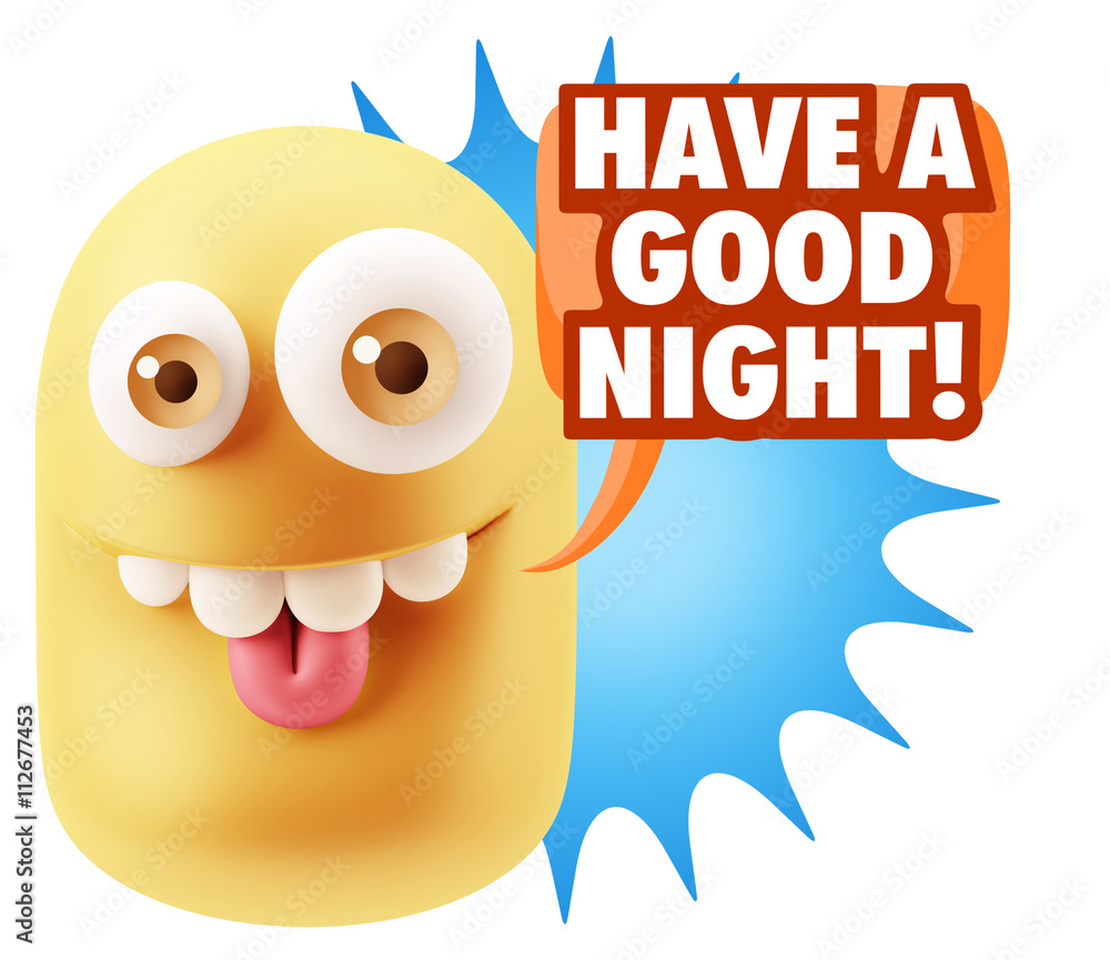 3d Illustration Laughing Character Emoji Expression saying Have 3d Illustration Laughing Character Emoji Expression saying Have