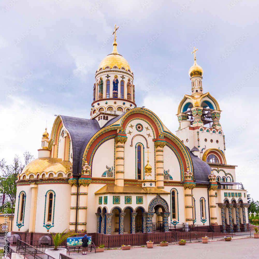 Sochi, Russia -  Prince Vladimir Cathedral 