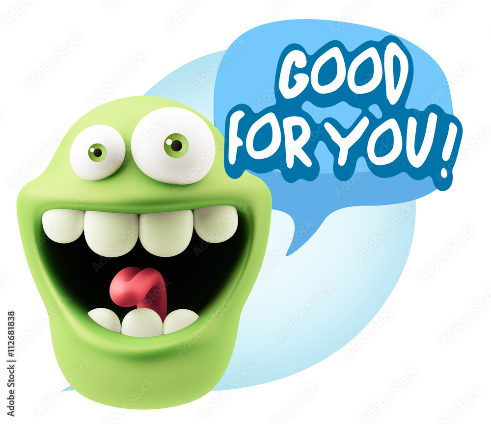 3d Rendering Smile Character Emoticon Expression saying Good For 3d Rendering Smile Character Emoticon Expression saying Good For