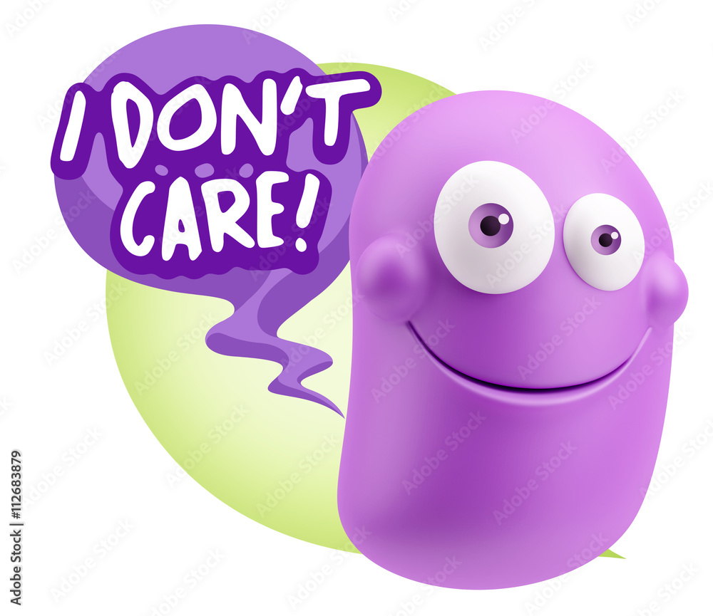 3d Illustration Laughing Character Emoji Expression saying I Don 3d Illustration Laughing Character Emoji Expression saying I Don