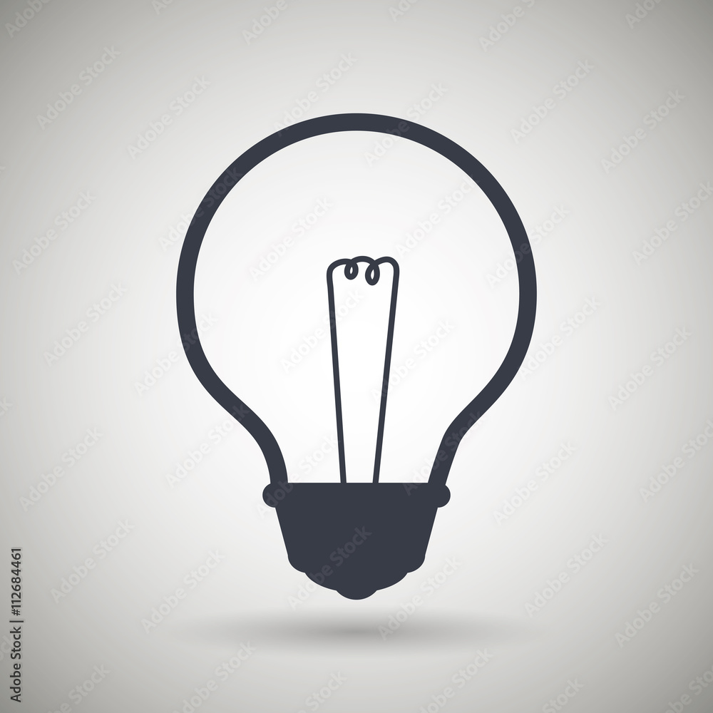 bulb icon design 