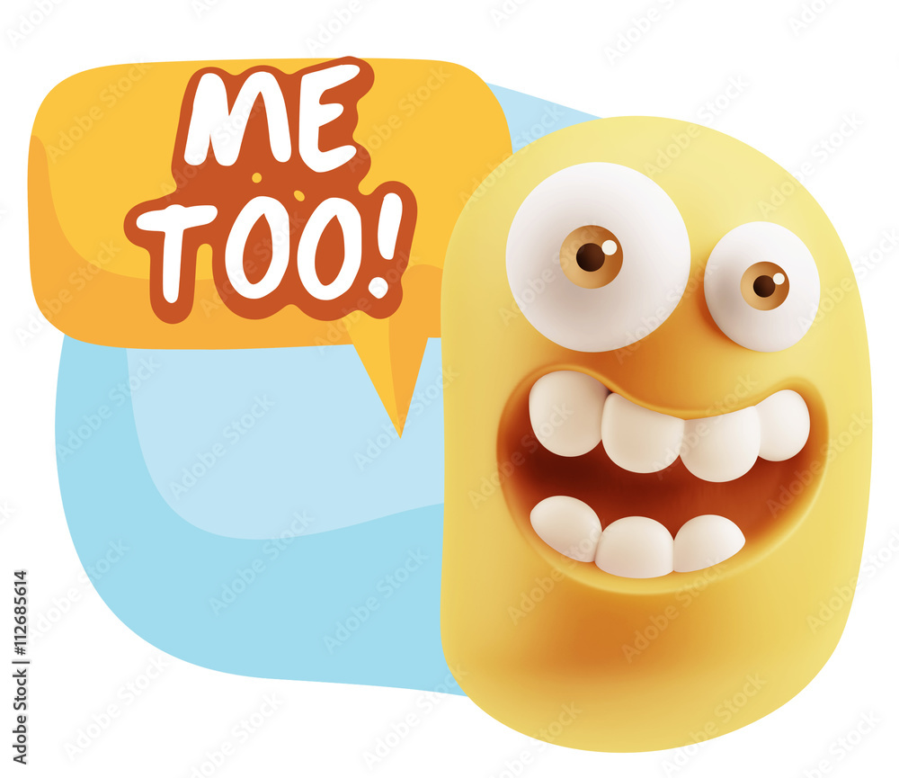 3d Illustration Laughing Character Emoji Expression saying Me To 3d Illustration Laughing Character Emoji Expression saying Me To