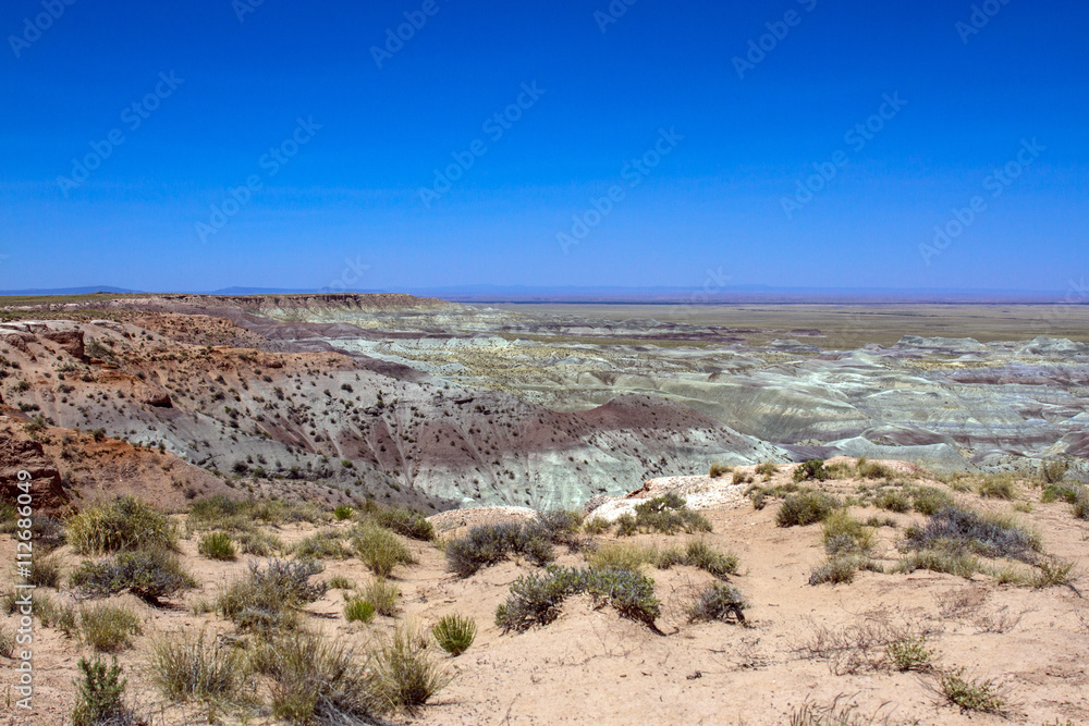 Little Painted Desert on Hopi Tribal Land in northern Arizona