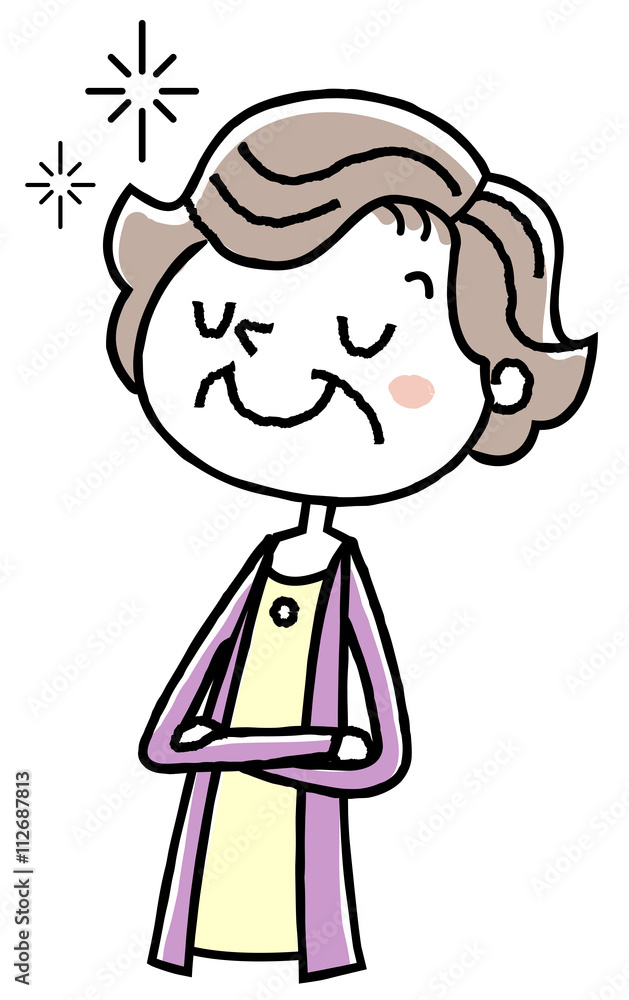 イラスト素材:老人 女性 自慢
イラスト素材:老人 女性 自慢