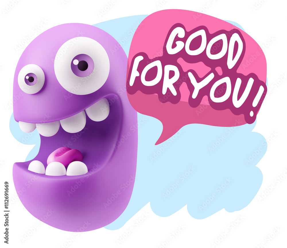 3d Rendering Smile Character Emoticon Expression saying Good For 3d Rendering Smile Character Emoticon Expression saying Good For