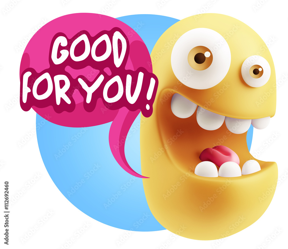3d Rendering Smile Character Emoticon Expression saying Good For 3d Rendering Smile Character Emoticon Expression saying Good For
