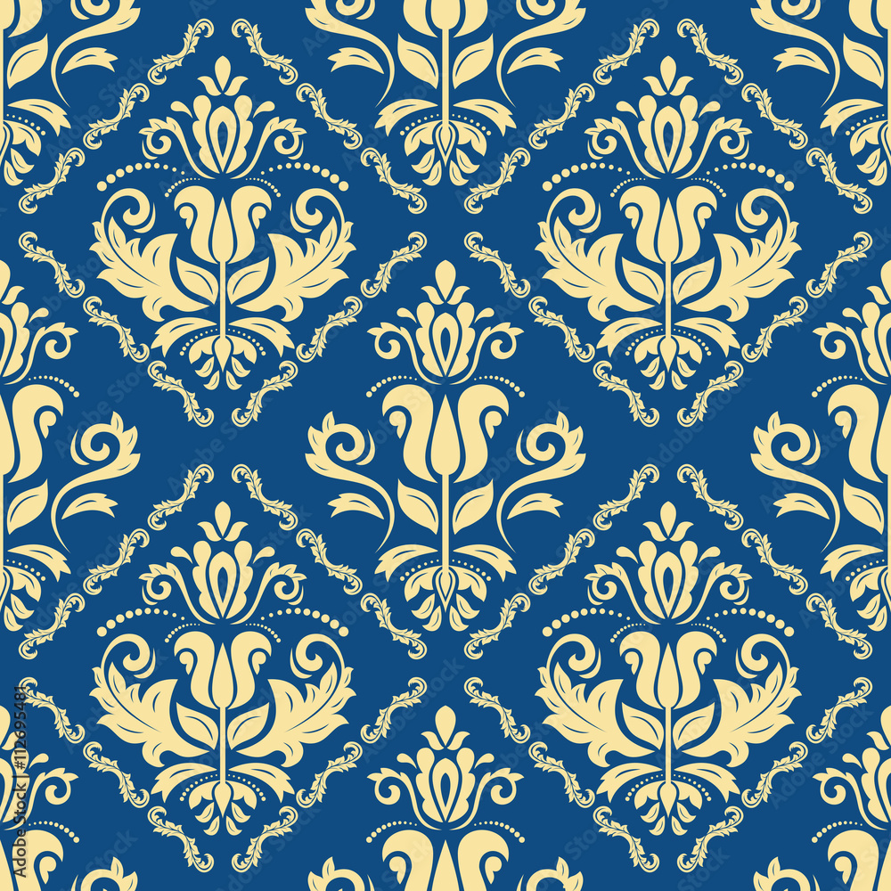 Seamless Vector Wallpaper in the Style of Baroque Seamless Vector Wallpaper in the Style of Baroque