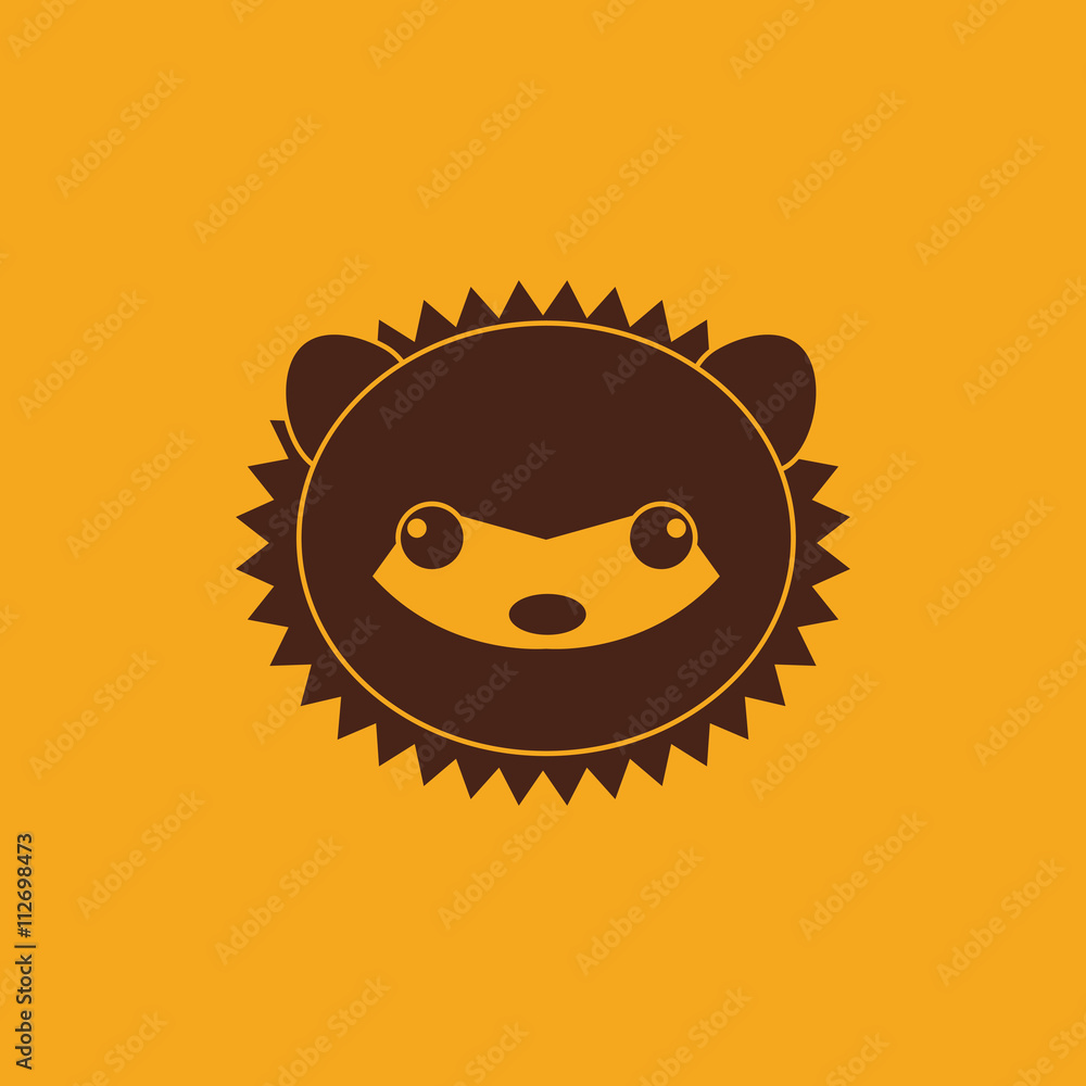 Cute porcupine Face Cute porcupine Face