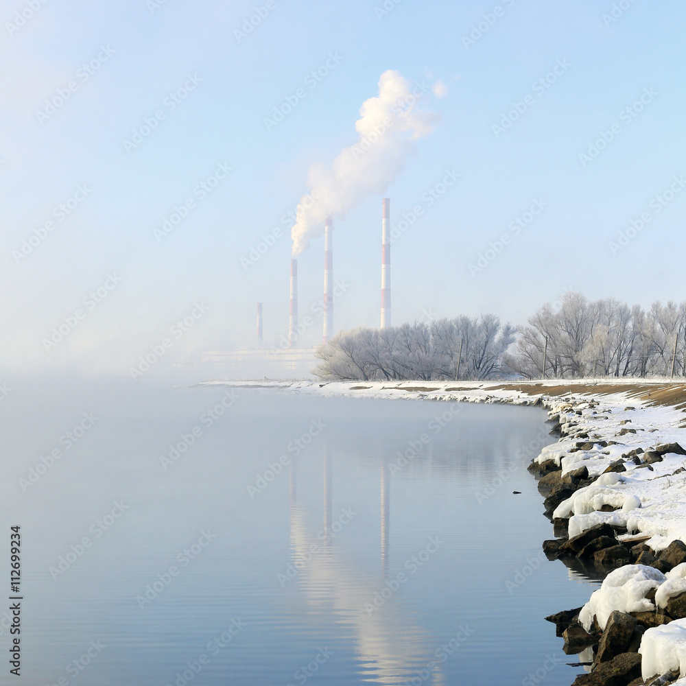 Hydroelectric winter Hydroelectric winter