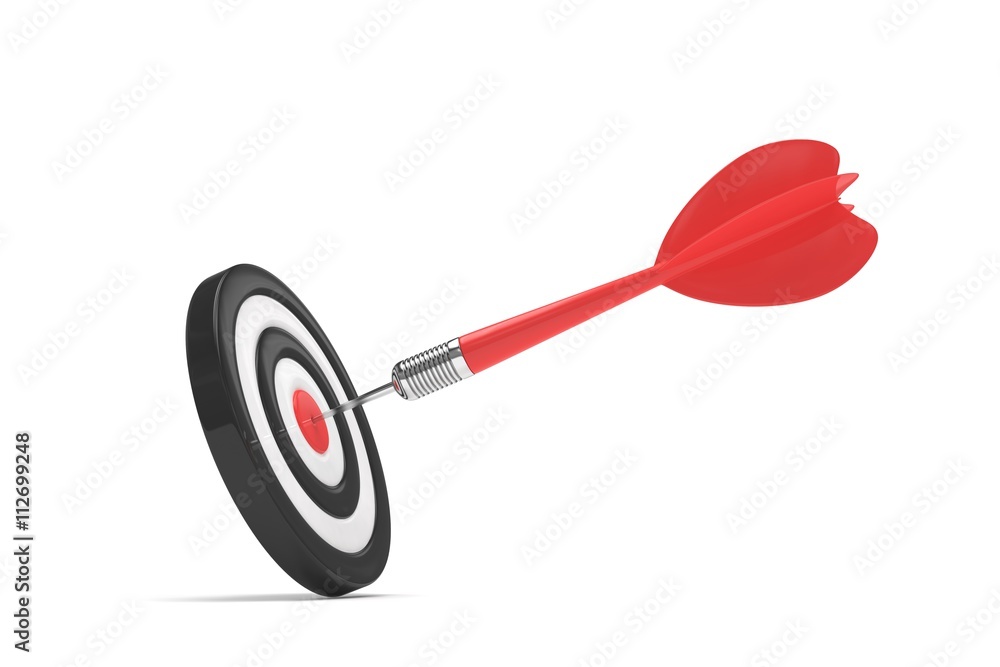 arrow darts in target. 3d rendering. arrow darts in target. 3d rendering.