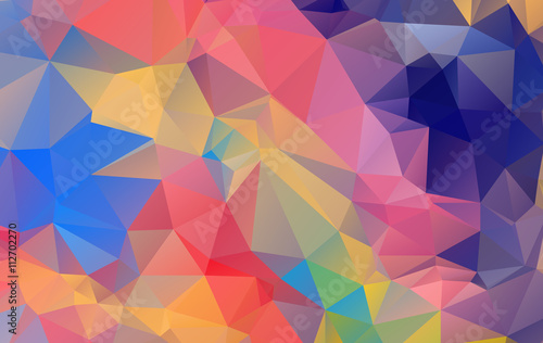 abstract background consisting of triangles, vector eps.10