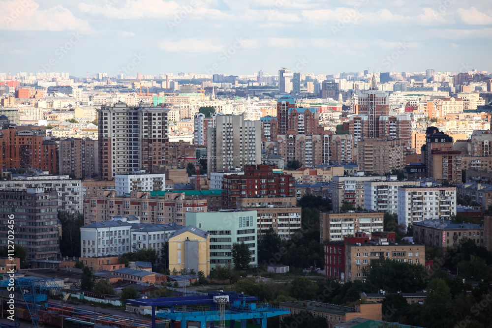 Obraz premium Moscow City