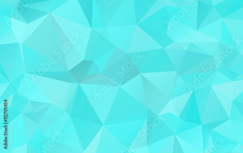 Vector Abstract geometric shape squares and triangles polygonal