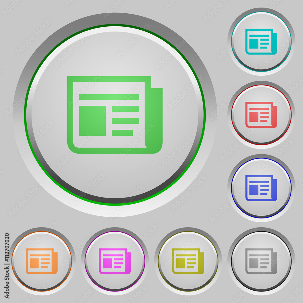 News push buttons News push buttons