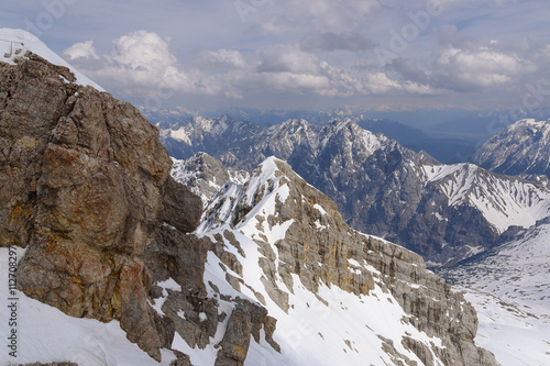 Zugspitze Besteigung Alpen Winter © artepicturas