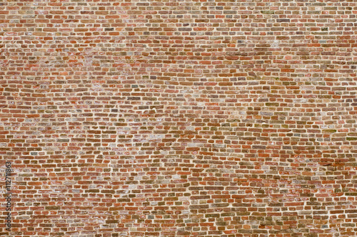 Huge old brick wall background