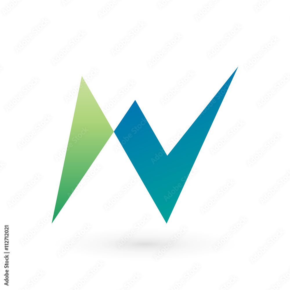 Abstract Shape Letter M Logo Abstract Shape Letter M Logo