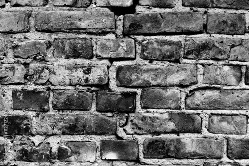 old vintage a brick wall