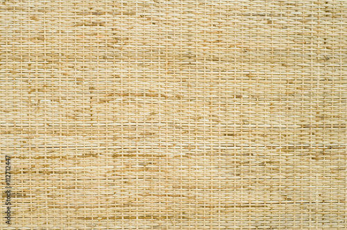 Woven straw background photo