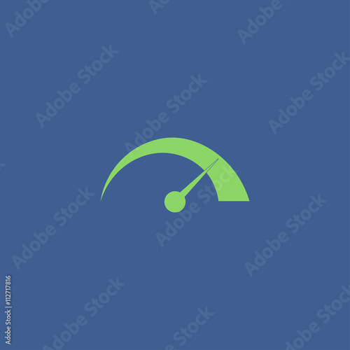 Vector speedometer icon