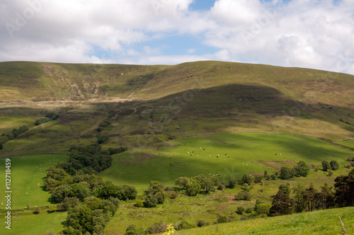 Summertime in the Brecon Beacons of Wales. 