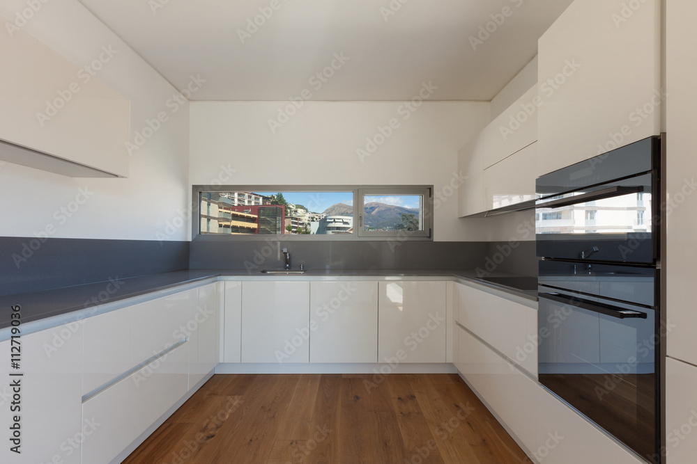 Interior, domestic kitchen Interior, domestic kitchen