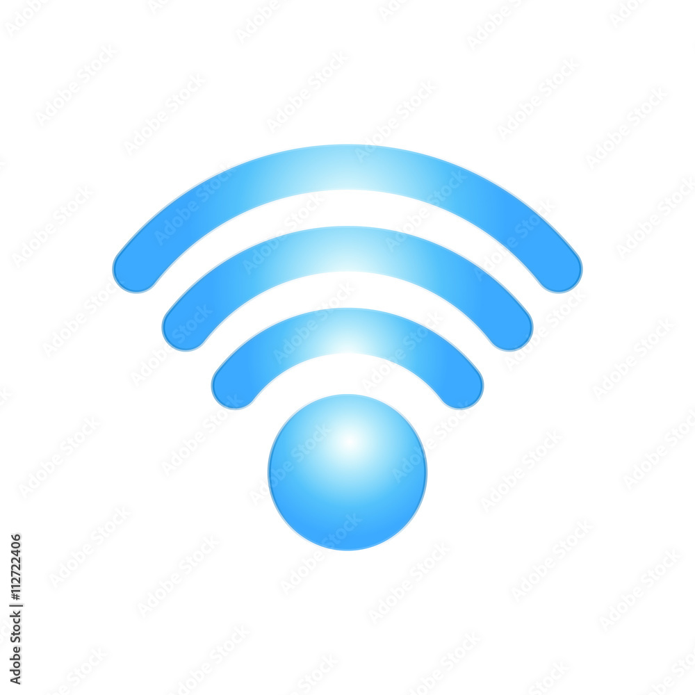 wi fi icon vector illustration wi fi icon vector illustration