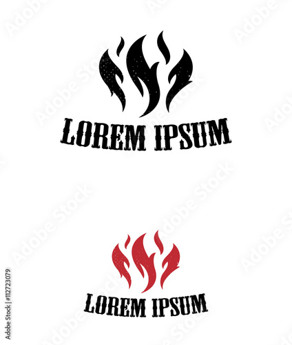 Grill / barbecue fire icon